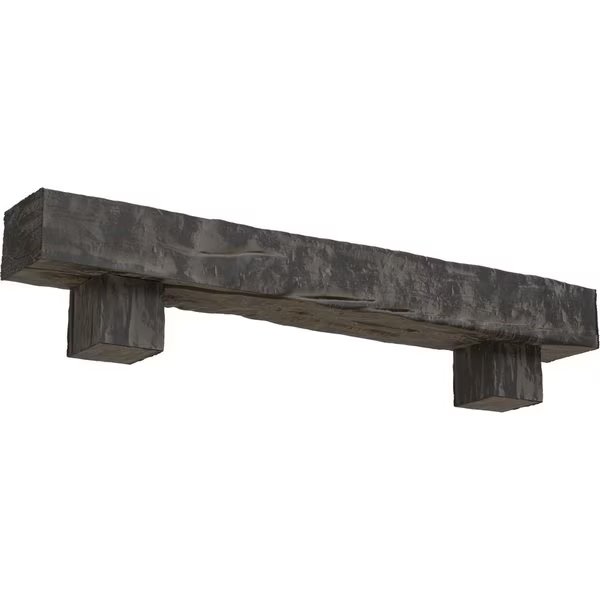 Kit w/ Alamo Corbels, Aged Cedar, 8